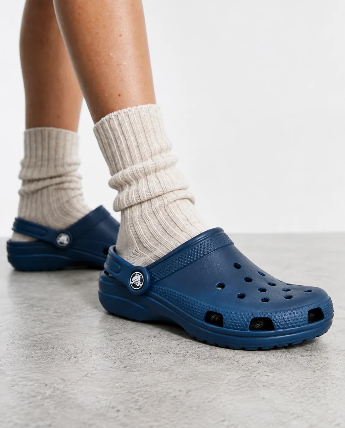 Vintage Crocs Classic Clog – Navy Blue