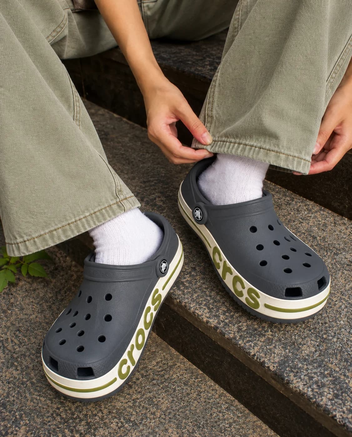 Crocs Bayaband Clog – Slate Grey