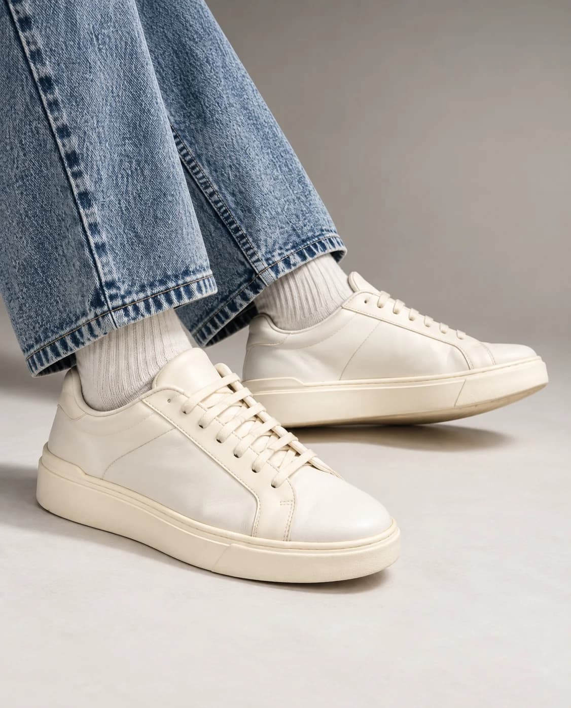 ZARA Monochrome Chunky Sneakers